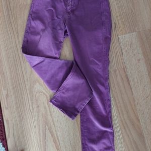 Purple washed out Straight Leg Jeans